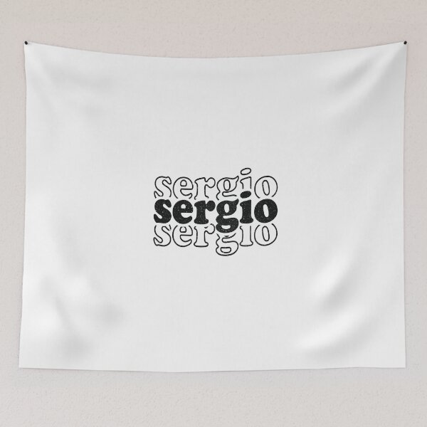 Item preview, Sergio Name Personalized designed and sold by Watsonarts.