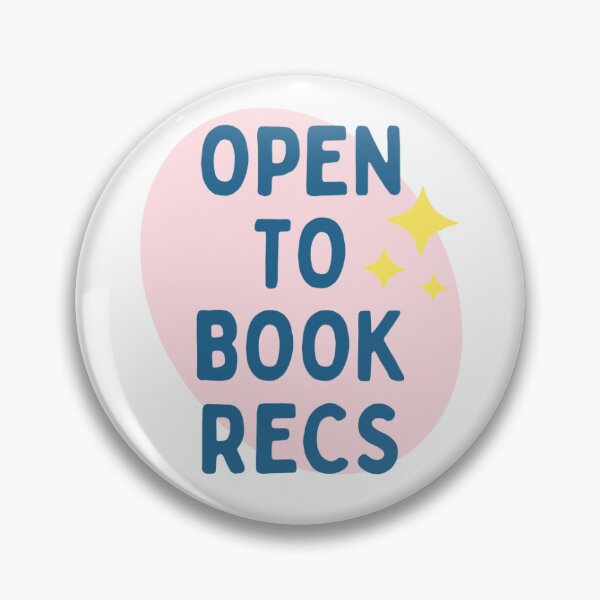 Aperçu de l'œuvre Ouvert aux recommandations de livres créée et vendue par MadeByAria.