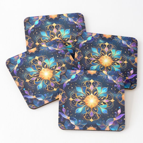 Item preview, Graceful Galaxy Gems – A Luminous Dance of Dreams designed and sold by PawPrintedArt.