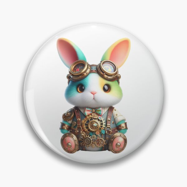 Artikelvorschau, Steampunk-Hase entworfen und verkauft von TeesandTops.