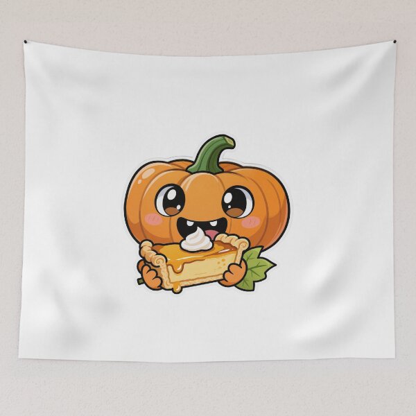 Item preview, Pretty Happy Pumpkin designed and sold by fuwenchi.