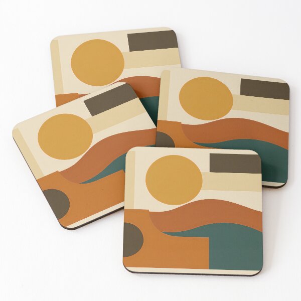 Item preview, Mid Century Modern Abstract Geometric Retro Design Art designed and sold by PinUpPizzazz.