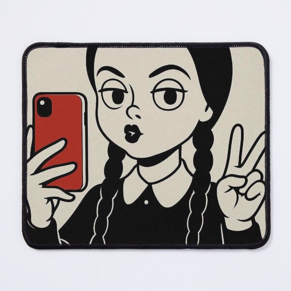 Item preview, “Spooky Selfie Queen: When Gloom Goes Glam ??” designed and sold by Print Fiction.