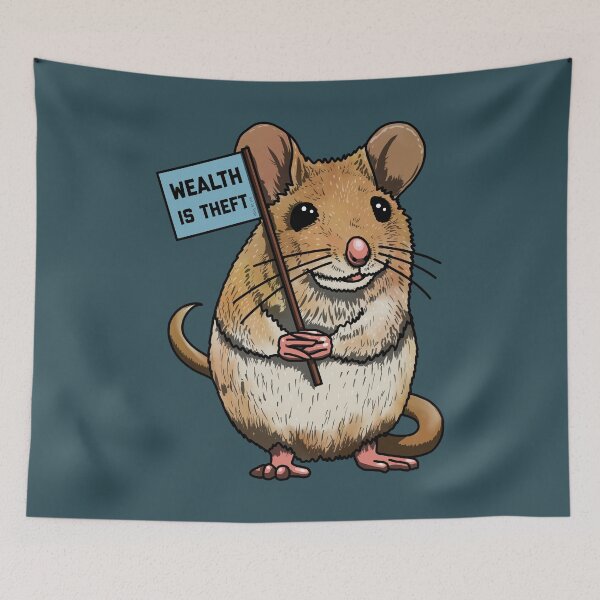 Item preview, Wealth Is Theft designed and sold by Art by Veya.