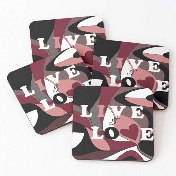 Item preview, Live and Love Modern Design  designed and sold by ABG Inspirational Art.