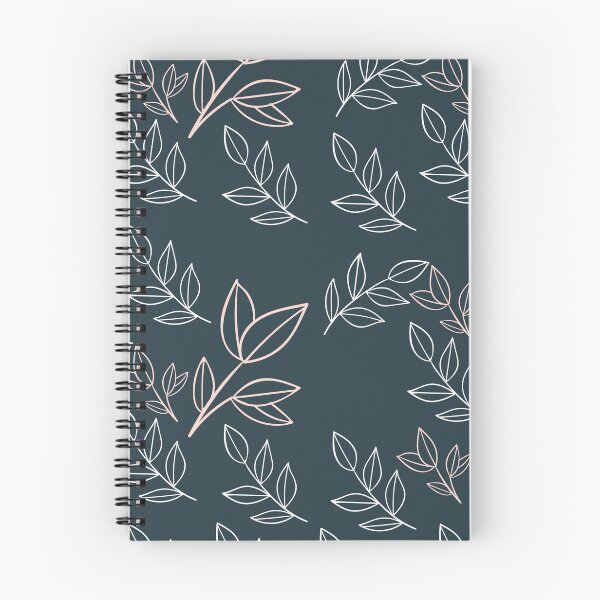 Item preview, Elegant stylized branch pattern on a midnight blue background designed and sold by Jamildesign.