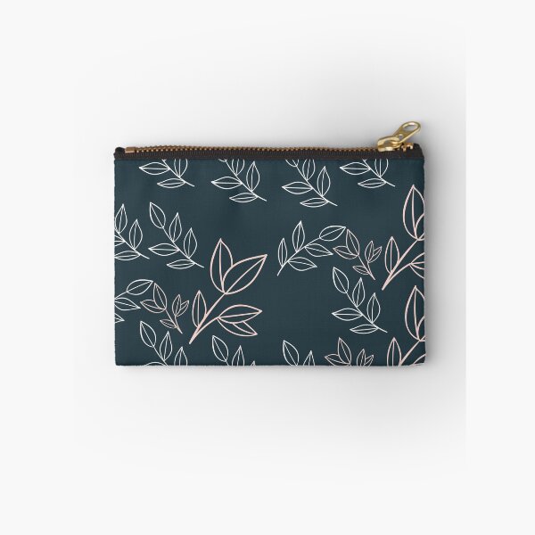 Item preview, Elegant stylized branch pattern on a midnight blue background designed and sold by Jamildesign.
