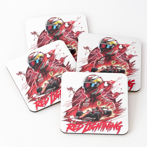 Item preview, Red Lightning – Epic Racing Driver & Car Art designed and sold by Activity01.
