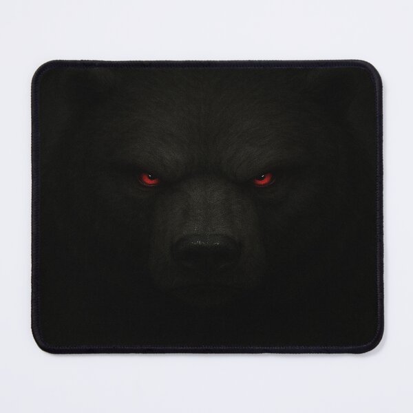 Item preview, Dark Fury – The Crimson-Eyed Polar Bear designed and sold by Mirkoniart.