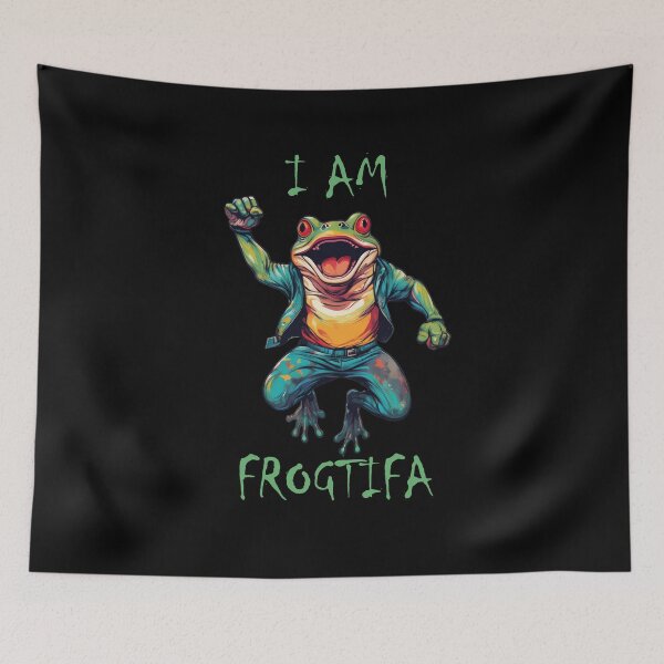 Item preview, I Am Frogtifa designed and sold by LolekCraft.
