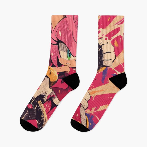 Item preview, Amy Rose Distressed Poster  designed and sold by AnimeArsenalPrints.