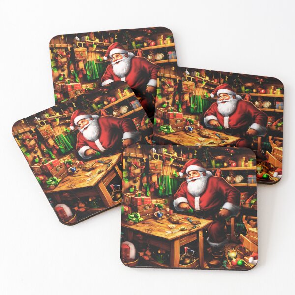 Item preview, Elves in the Workshop designed and sold by Zofia Sosnecka.