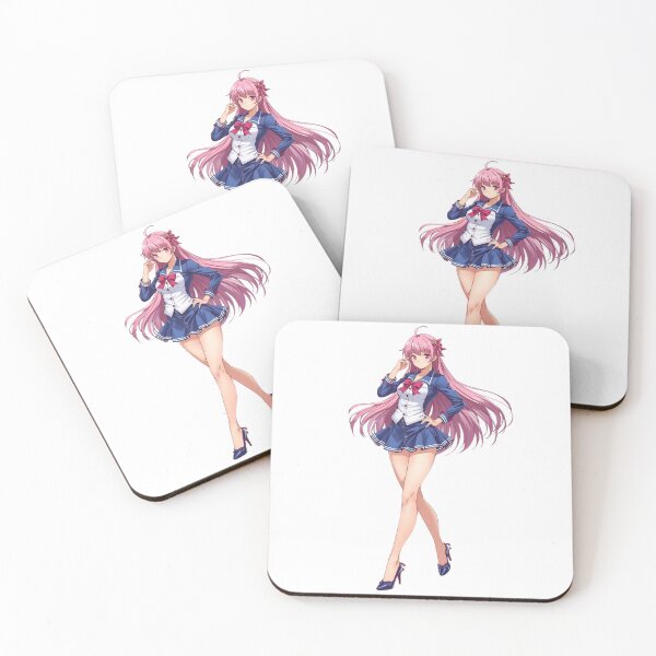 Item preview, Pink Haired Anime Girl – Elegant and Strong School Style Illustration designed and sold by Pigmentra.