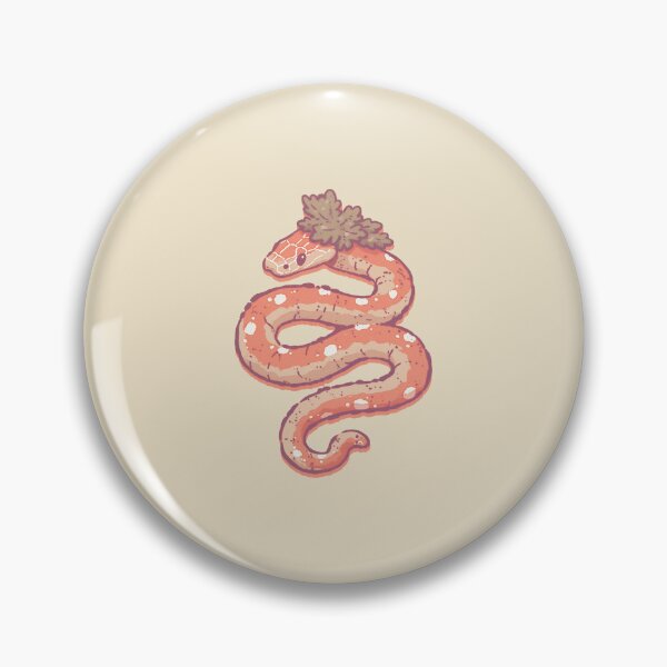 Item preview, Strawberry Snake, pastel botanical illustration designed and sold by Magnificent Lizard.