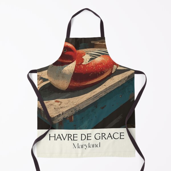 Item preview, Havre de Grace Maryland | Wooden Decoy Poster designed and sold by TuncGK.