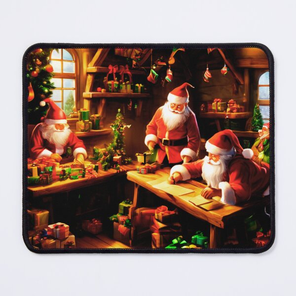 Item preview, Elves in the Workshop designed and sold by Zofia Sosnecka.