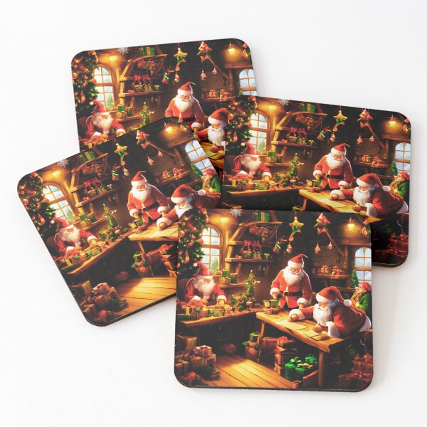 Item preview, Elves in the Workshop designed and sold by Zofia Sosnecka.