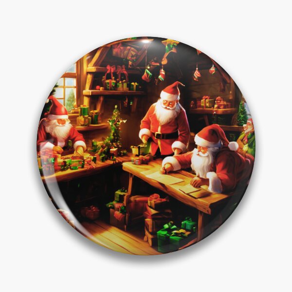 Item preview, Elves in the Workshop designed and sold by Zofia Sosnecka.