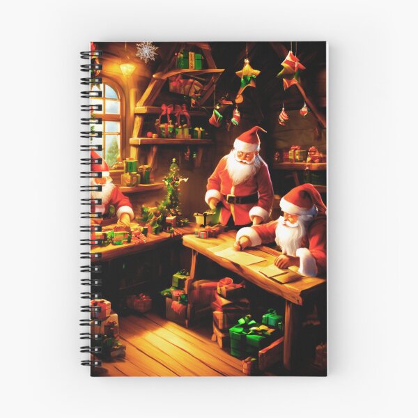 Item preview, Elves in the Workshop designed and sold by Zofia Sosnecka.