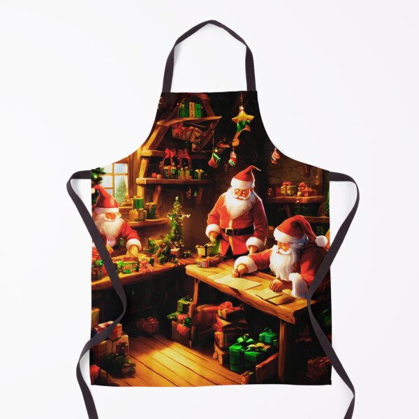 Item preview, Elves in the Workshop designed and sold by Zofia Sosnecka.