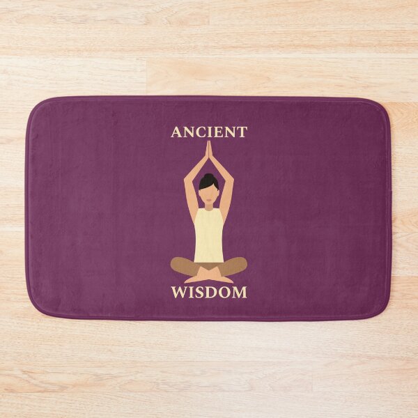 Item preview, Ancient Wisdom – Minimalist Yoga Woman Design designed and sold by Novel Works Studio.