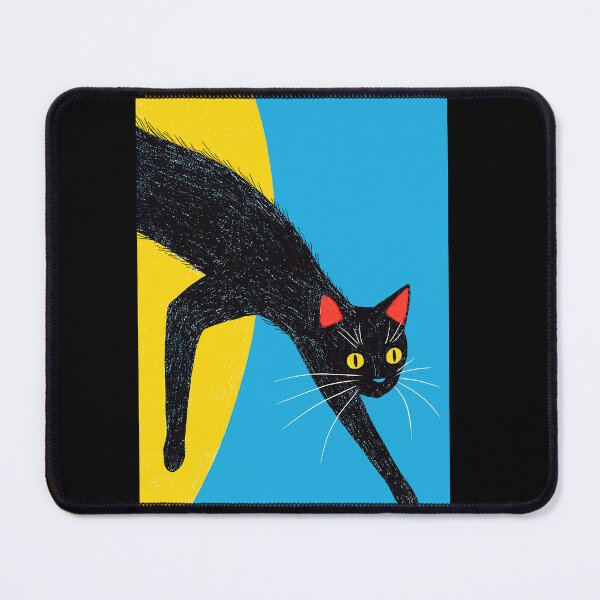 Item preview, Playful Black Cat designed and sold by Liededrom..