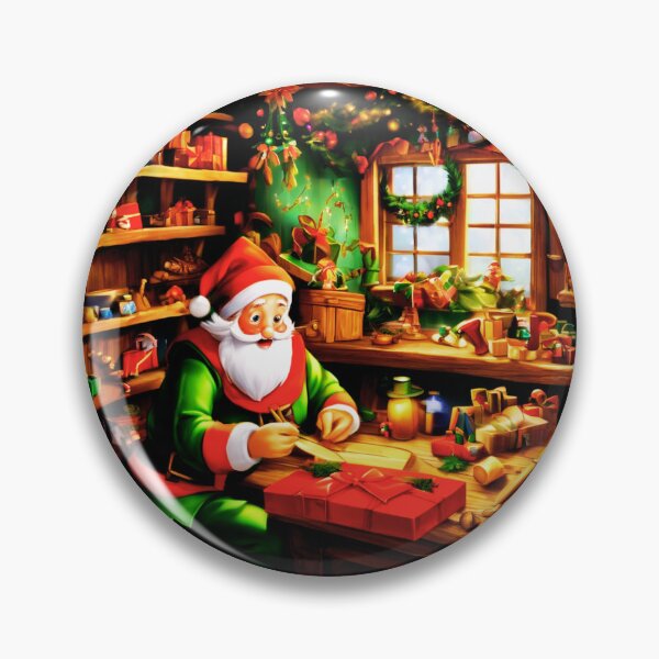 Item preview, Elves in the Workshop designed and sold by Zofia Sosnecka.