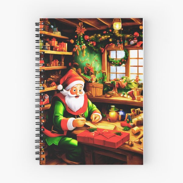 Item preview, Elves in the Workshop designed and sold by Zofia Sosnecka.