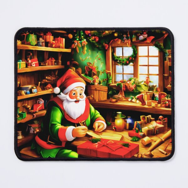 Item preview, Elves in the Workshop designed and sold by Zofia Sosnecka.