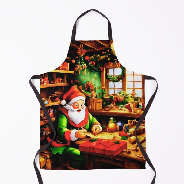 Item preview, Elves in the Workshop designed and sold by Zofia Sosnecka.