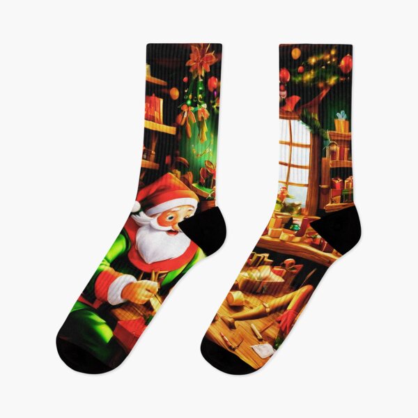Item preview, Elves in the Workshop designed and sold by Zofia Sosnecka.