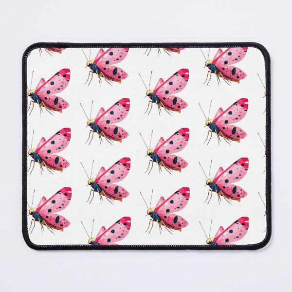 Item preview, Colorful moth with vibrant patterns on a light background showcases intricate details and artistic flair designed and sold by CreativeLarysa.