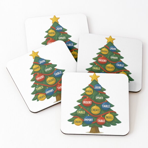 Item preview, SQL Christmas Tree — SELECT * FROM Holidays designed and sold by Nerd Romance Café.