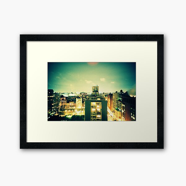 NYU Framed Art Print