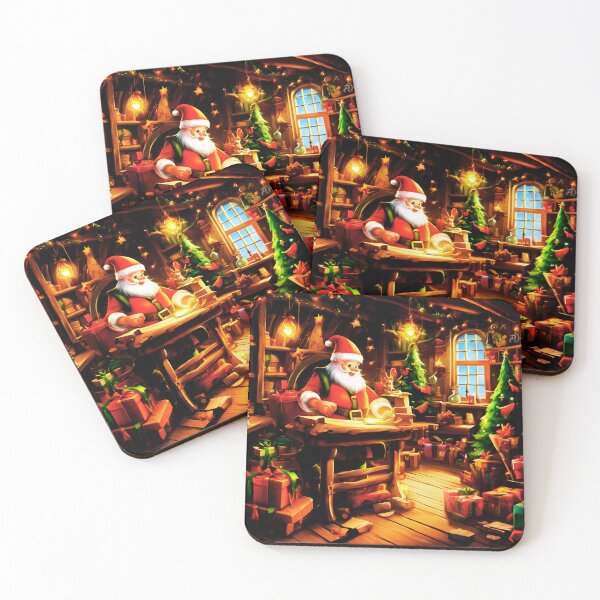 Item preview,  Elves in the Workshop designed and sold by Zofia Sosnecka.