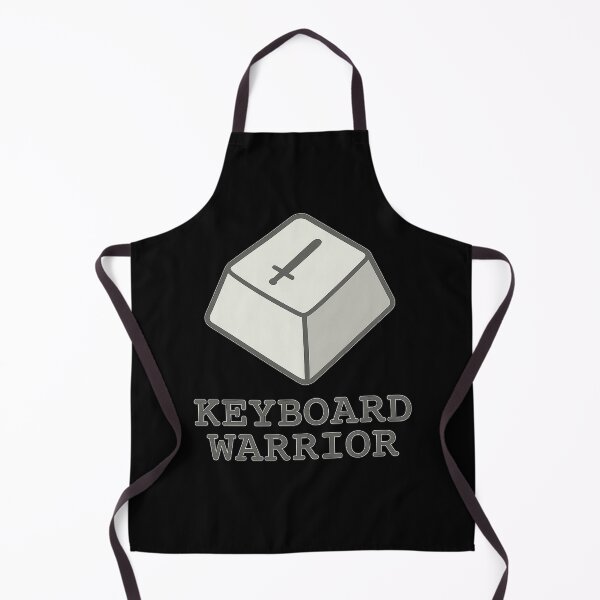 Item preview, Keyboard Warrior One Key Deadpan designed and sold by ThoughtsInTheOpen.