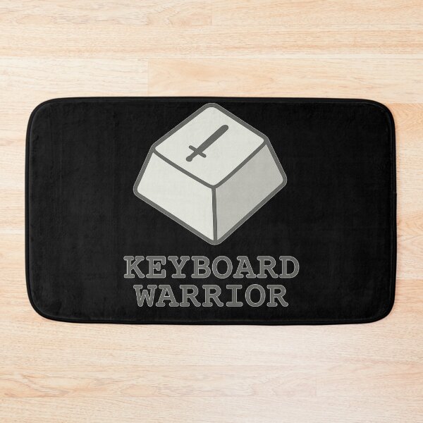 Item preview, Keyboard Warrior One Key Deadpan designed and sold by ThoughtsInTheOpen.