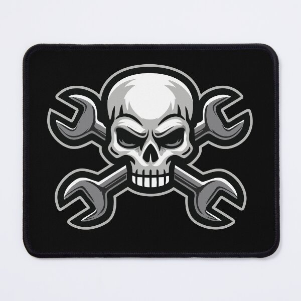 Item preview, Skull & Wrenches T-Shirt – For real mechanics ?? designed and sold by drizzd.