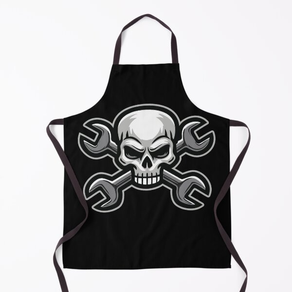 Item preview, Skull & Wrenches T-Shirt – For real mechanics ?? designed and sold by drizzd.