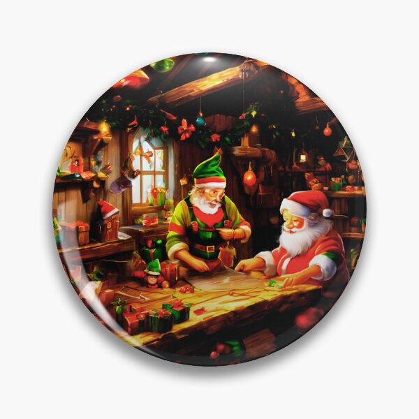 Item preview, Elves in the Workshop designed and sold by Zofia Sosnecka.