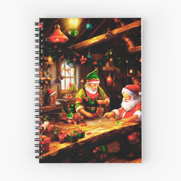Item preview, Elves in the Workshop designed and sold by Zofia Sosnecka.