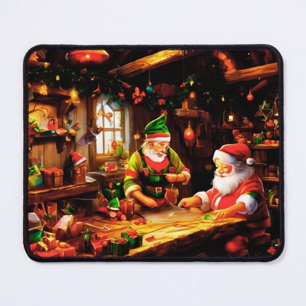 Item preview, Elves in the Workshop designed and sold by Zofia Sosnecka.