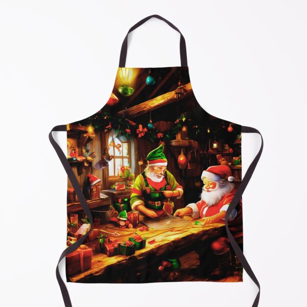 Item preview, Elves in the Workshop designed and sold by Zofia Sosnecka.