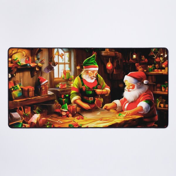 Item preview, Elves in the Workshop designed and sold by Zofia Sosnecka.