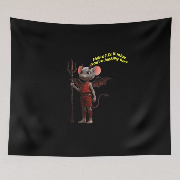 Item preview, Zippy the Little Devil Mouse designed and sold by Zippy Creation.