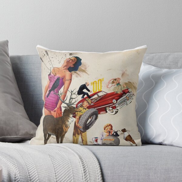 UPS A DAISY Throw Pillow