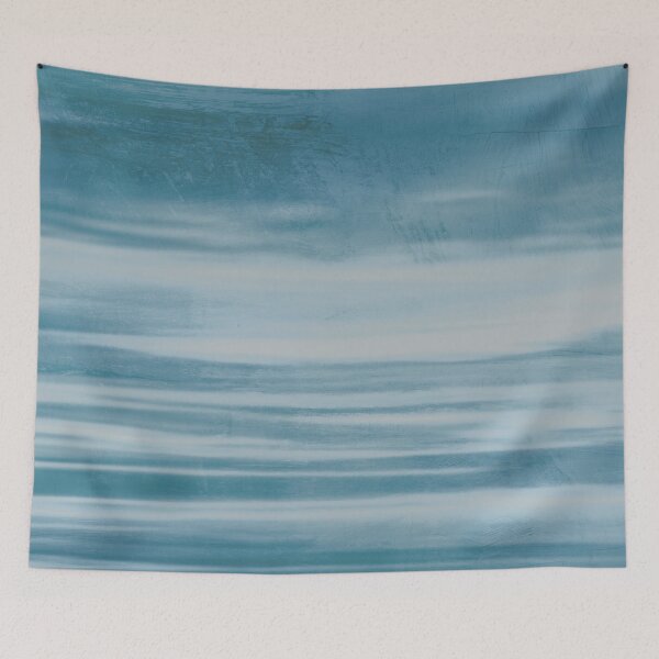 Item preview, Textured Sunrise II - Blue designed and sold by Skyline-Art-Inc.