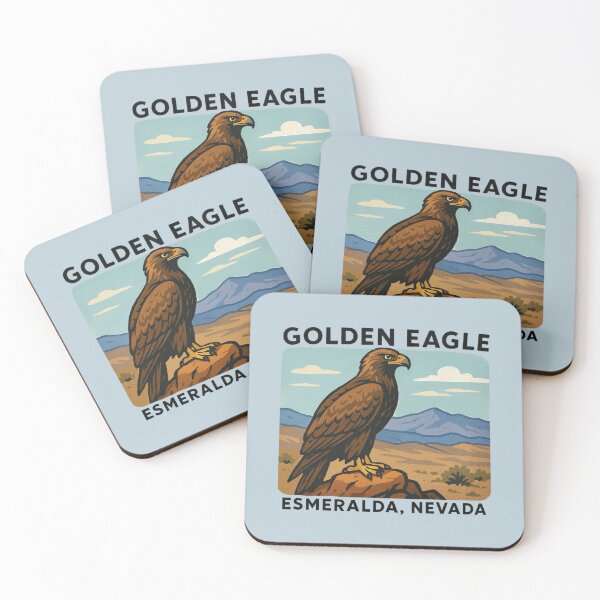 Item preview, Esmeralda, Nevada - Golden Eagle designed and sold by Myra365Art.