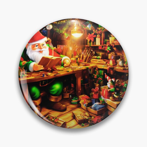 Item preview,  Elves in the Workshop designed and sold by Zofia Sosnecka.