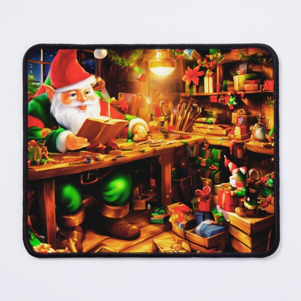 Item preview,  Elves in the Workshop designed and sold by Zofia Sosnecka.